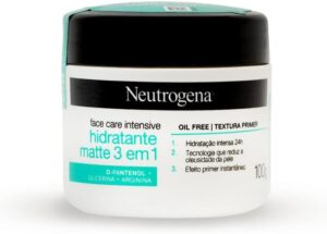 Hidratante Facial Matte 3 em 1 Face Care Intensive - Neutrogena