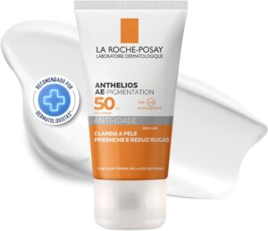 Protetor Solar Anti-Idade com Ácido Hialurônico Anthelios AE Pigmentation FPS 50 - La Roche-Posay