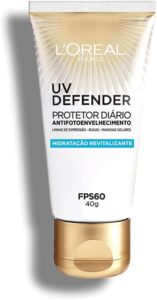 Protetor Solar Facial UV Defender Antifotoenvelhecimento FPS 60 - L'Oréal Paris