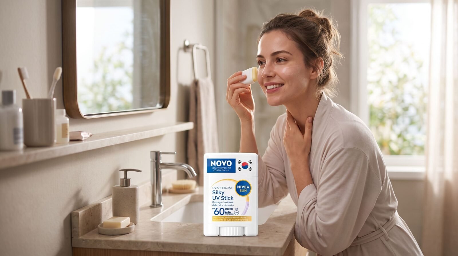 Nivea Sun Protetor Solar Facial UV Specialist Silky Stick